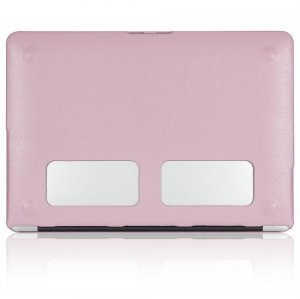 Чохол для Apple MacBook Air 13" - Kuzy Leather Hard Case світло-рожевий