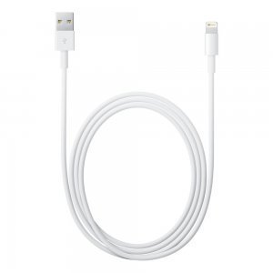 Кабель Apple Lightning для Apple iPhone / iPad / iPod (MD818) білий