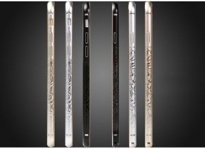 Чехол-бампер для iPhone 6 Plus/6S Plus - iBacks Venezia серый