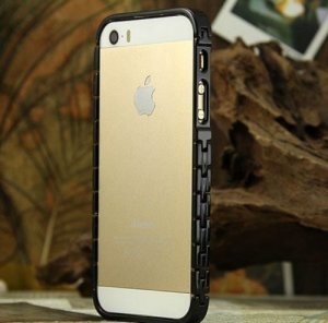 Бампер Knuckle черный для iPhone 5/5S/SE