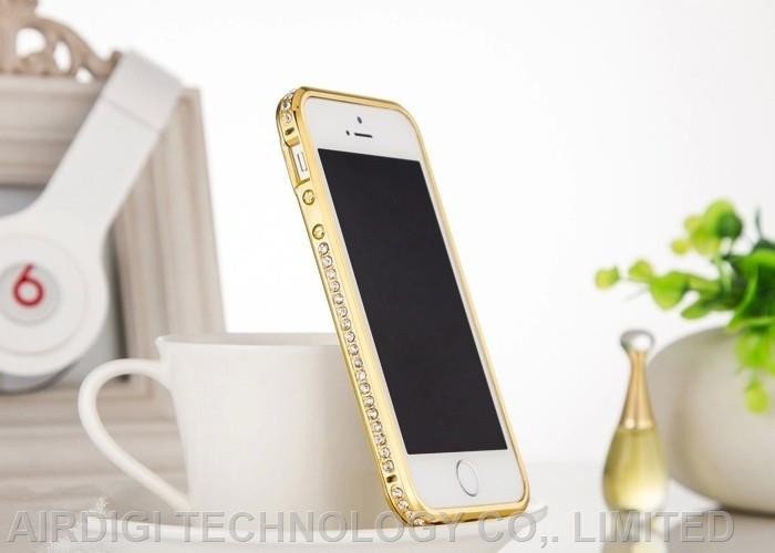 Чехол-бампер для Apple iPhone 5/5S Diamond Crystal золотистый Чехол-бампер для Apple iPhone 5/5S Diamond Crystal золотистый