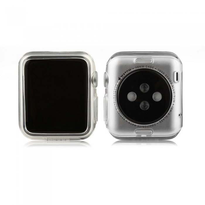 Чехол-накладка для Apple Watch 42мм - Baseus Simple прозрачный