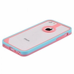 Бампер Baseus New Age голубой + розовый для iPhone 5C
