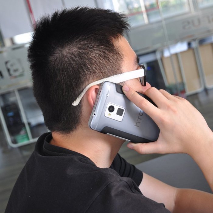 Чохол (книга) Baseus Folio білий для HTC One MAX T6