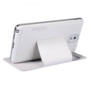 Чохол (книжка) BASEUS Ultrathin Folder білий для Samsung Note 3