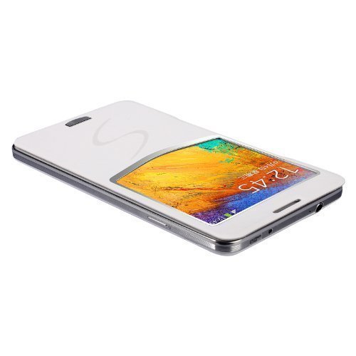 Чохол (книжка) BASEUS Ultrathin Folder білий для Samsung Note 3