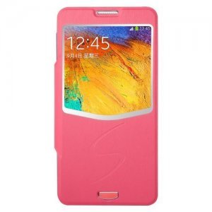 Чохол (книжка) BASEUS Ultrathin Folder рожевий Samsung Note 3