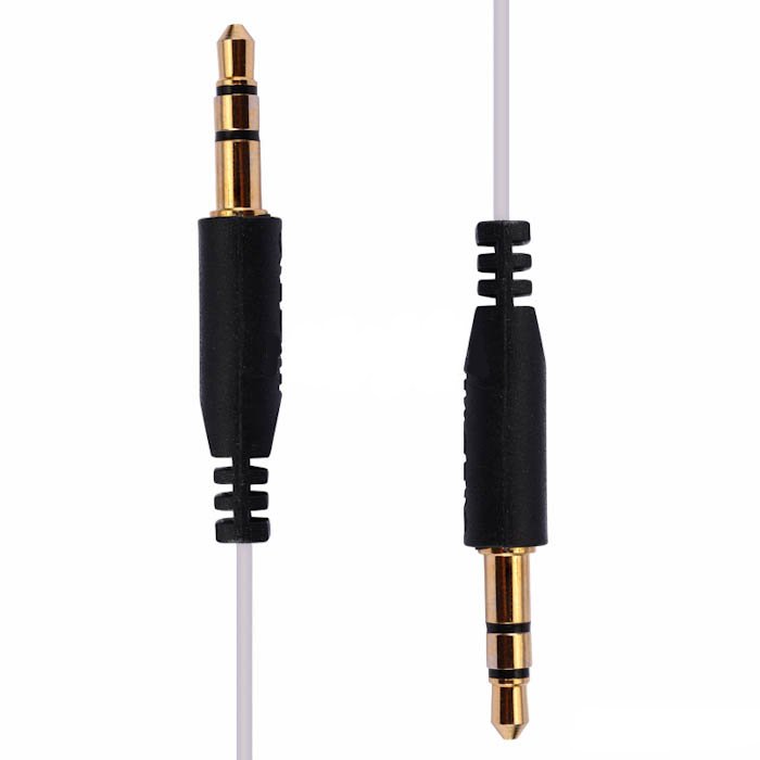 Аудиокабель Baseus 3.5mm белый Аудиокабель Baseus 3.5mm белый