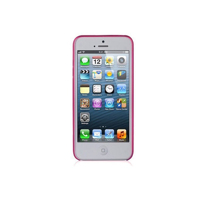 Чехол BASEUS Organdy розовый для iPhone 5/5S/SE Чехол BASEUS Organdy розовый для iPhone 5/5S/SE