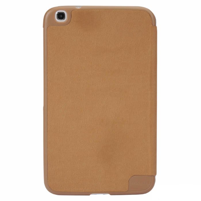 Чохол (книга) Baseus Folio коричневий Samsung Galaxy Tab 3 8.0