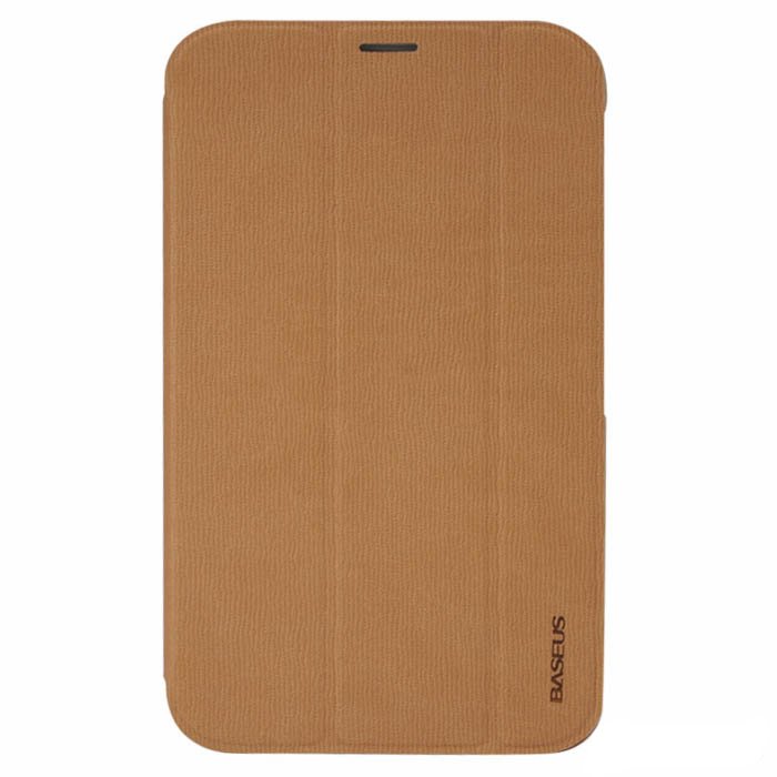 Чохол (книга) Baseus Folio коричневий Samsung Galaxy Tab 3 8.0