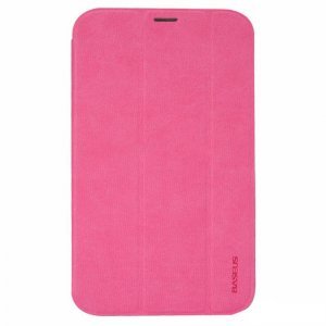 Чохол (книга) Baseus Folio рожевий Samsung Galaxy Tab 3 8.0