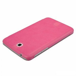 Чохол (книжка) BASEUS Folio рожевий Samsung Tab 3 7.0