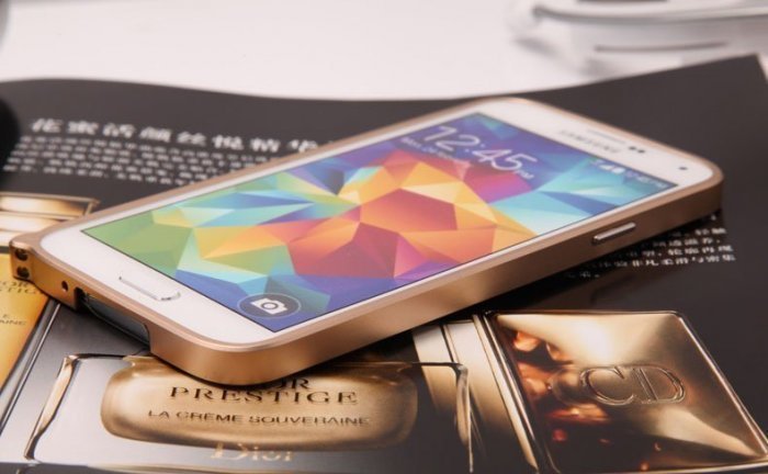 Чохол-бампер для Samsung Galaxy S5 - Xuenair золотистий