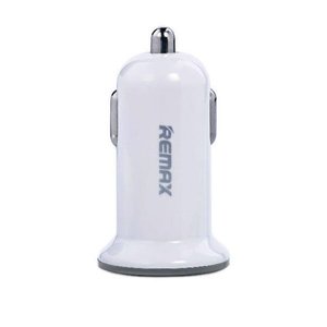 Автомобільний зарядний пристрій Remax 2.1A, 1 USB, білий