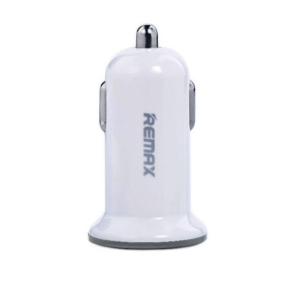 Автомобільний зарядний пристрій Remax 2.1A, 1 USB, білий