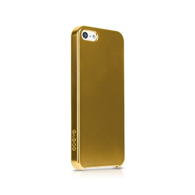 Чехол-накладка для Apple iPhone 5/5S - Odoyo Slim Edge золотистый