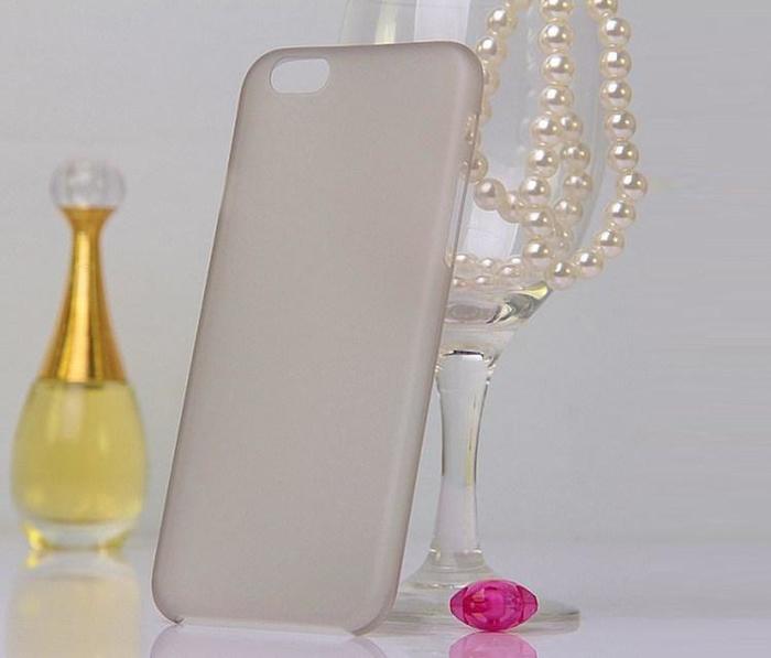 Чехол-накладка для Apple iPhone 6 Plus - Ultrathin Frosted серый