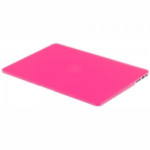 Чохол-накладка Apple MacBook Air 13" - Kuzy Rubberized Hard Case рожевий (Neon Pink)