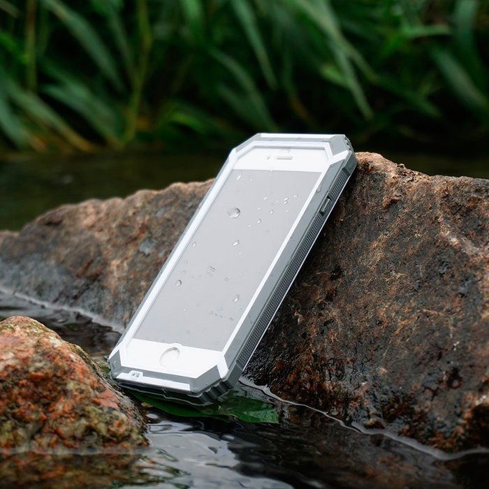 Водонепроницаемый чехол Bolish C4702 серый для iPhone 6/6S Водонепроницаемый чехол Bolish C4702 серый для iPhone 6/6S