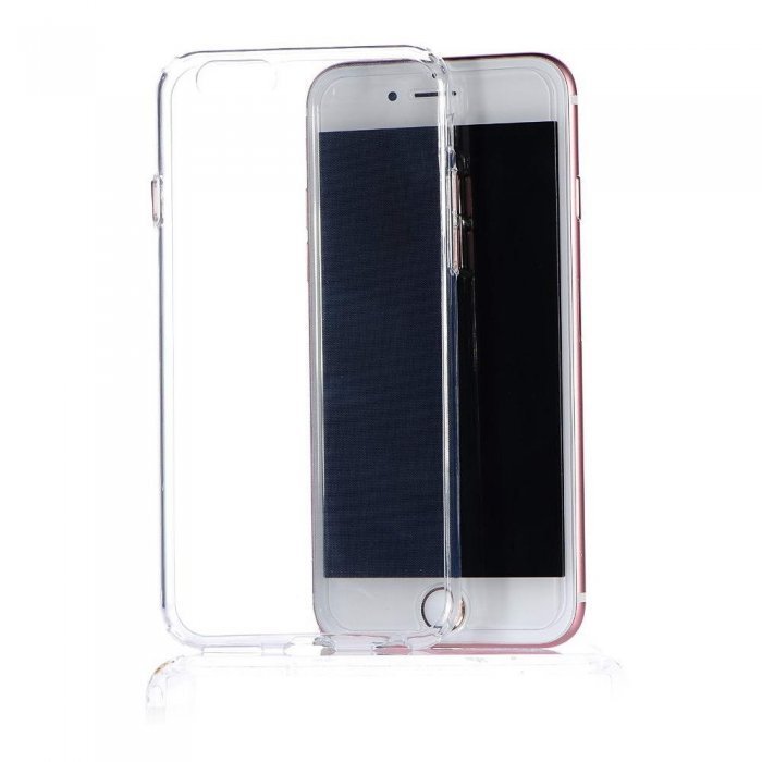 Силиконовый чехол COTEetCI ABS прозрачный + розовый для iPhone 6/6s Plus Силиконовый чехол COTEetCI ABS прозрачный + розовый для iPhone 6/6s Plus