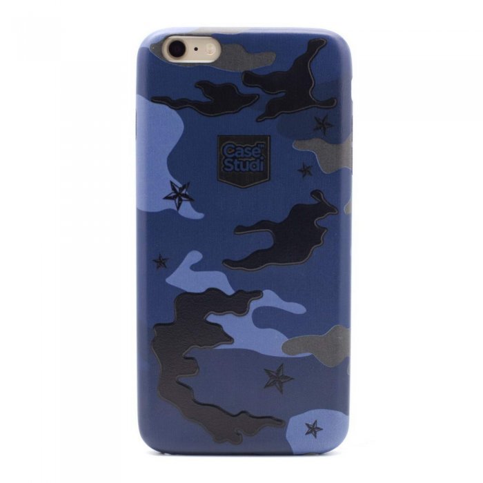 Ультратонкий чехол CaseStudi Military синий для iPhone 6/6S Ультратонкий чехол CaseStudi Military синий для iPhone 6/6S