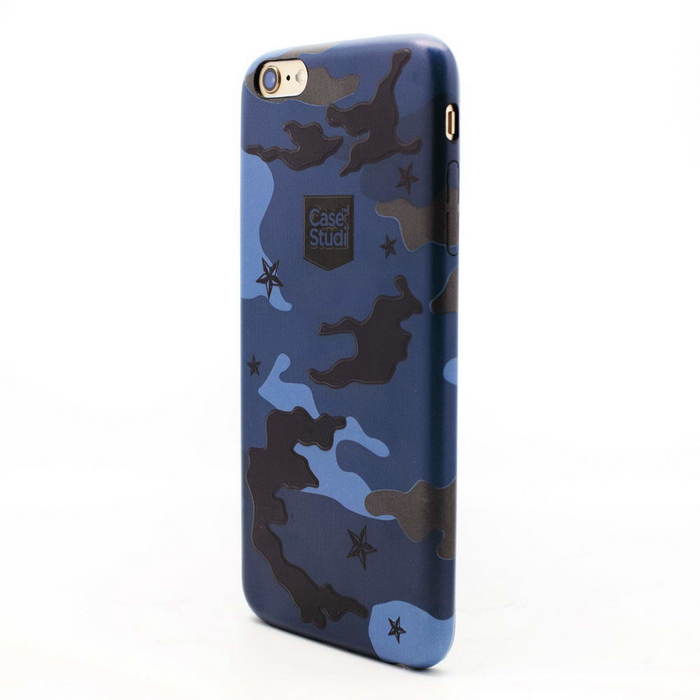 Ультратонкий чехол CaseStudi Military синий для iPhone 6/6S Ультратонкий чехол CaseStudi Military синий для iPhone 6/6S