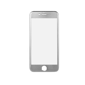 Захисне скло для Apple iPhone 6 / 6S - iBacks Full прозорий + сірий