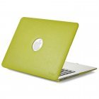 Чехол-накладка для Apple MacBook Air 13" - Kuzy Leather Hard Case зеленый Чехол-накладка для Apple MacBook Air 13" - Kuzy Leather Hard Case зеленый