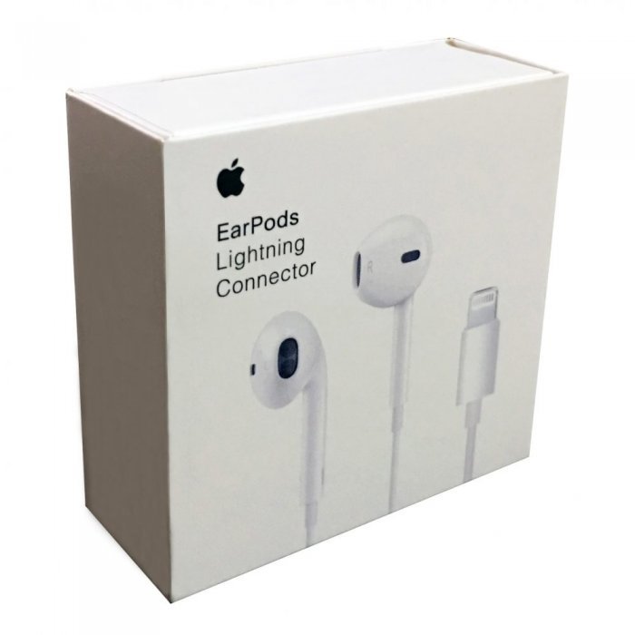 Наушники EarPods with Lightning Connector белые Наушники EarPods with Lightning Connector белые