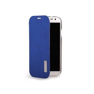 Чохол-книжка для Samsung Galaxy S4 - ROCK Elegant синій