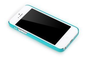 Пластиковый чехол ROCK Ethereal голубой для iPhone 5/5S/SE