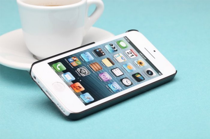 Пластиковый чехол ROCK Ethereal черный для iPhone 5C