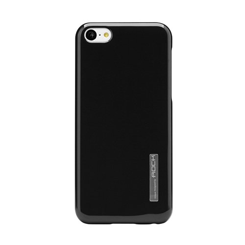 Пластиковый чехол ROCK Ethereal черный для iPhone 5C