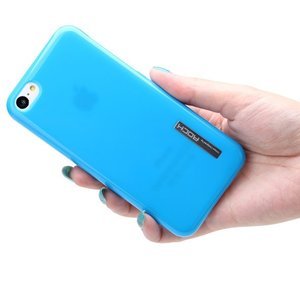 Пластиковый чехол ROCK Ethereal голубой для iPhone 5C