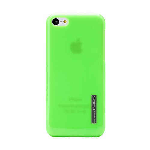 Пластиковый чехол ROCK Ethereal зеленый для iPhone 5C