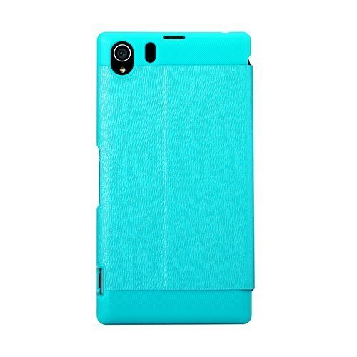 Чохол-книжка для Sony Xperia Z1 - ROCK Excel блакитний