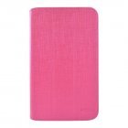 Чохол-книжка Samsung Galaxy Tab 3 T2100 - ROCK Flexible series рожевий