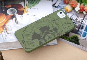 Чехол-накладка для Apple iPhone 5/5S - ROCK Impress зеленый
