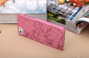 Чехол-накладка для Apple iPhone 5/5S - ROCK Impress розовый
