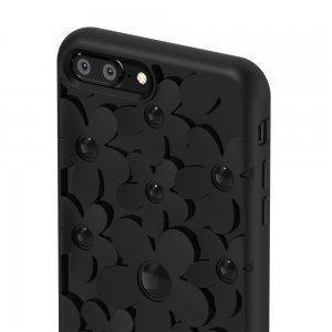 3D чохол SwitchEasy Fleur чорний для iPhone 8 Plus/7 Plus