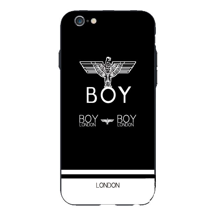 Чохол із малюнком WK Boy London чорний + білий для iPhone 6/6S