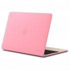 Чехол-накладка для Apple MacBook 12" - Kuzy Rubberized Hard Case розовый Чехол-накладка для Apple MacBook 12" - Kuzy Rubberized Hard Case розовый
