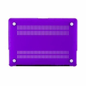 Чохол-накладка Apple MacBook Air 13" - Kuzy Rubberized Hard Case фіолетовий (Elegant-Purple)