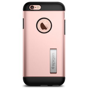 Чехол-накладка для Apple iPhone 6 - SGP Slim Armor розовый