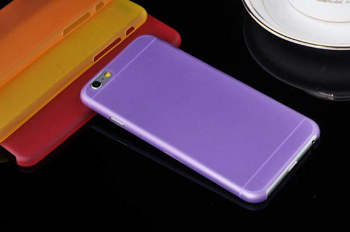 Чехол-накладка для Apple iPhone 6 Plus - Ultrathin Frosted фиолетовый Чехол-накладка для Apple iPhone 6 Plus - Ultrathin Frosted фиолетовый