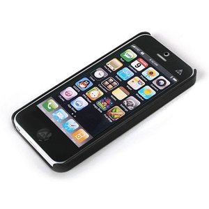 Пластиковый чехол ROCK New Naked черный для iPhone 5/5S/SE
