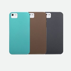 Пластиковый чехол ROCK New Naked коричневый для iPhone 5/5S/SE