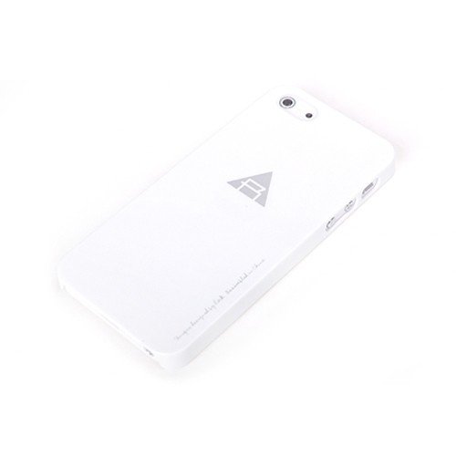 Пластиковый чехол ROCK New Naked белый для iPhone 5/5S/SE