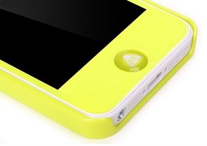 Чехол-накладка для Apple iPhone 5/5S - ROCK New Naked желтый